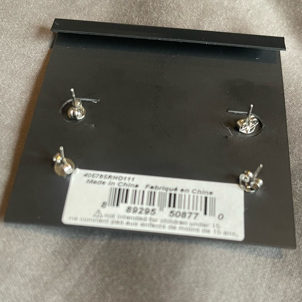 Coach Signature C Stud Earrings Set - Picture 4 of 6